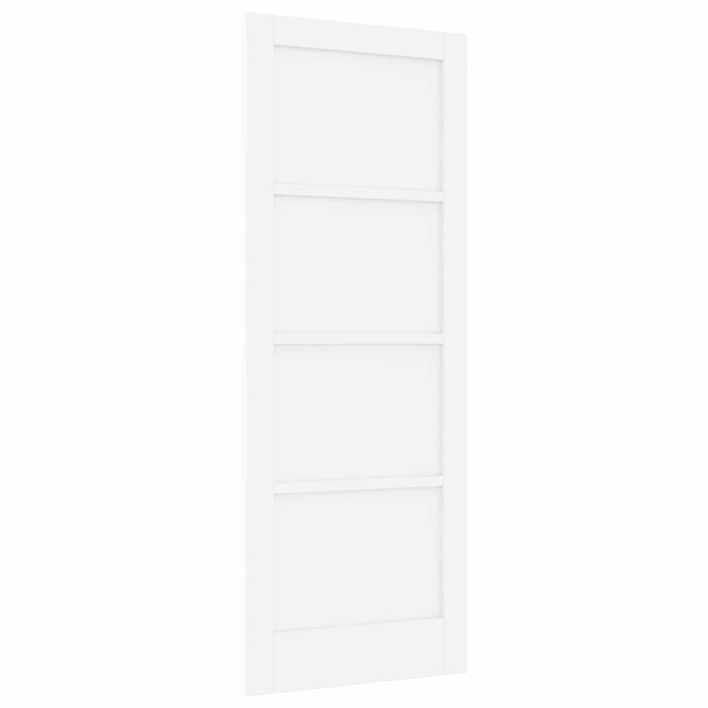 Indvendig Dør 78 x 202 cm Krydsfinér Hvid