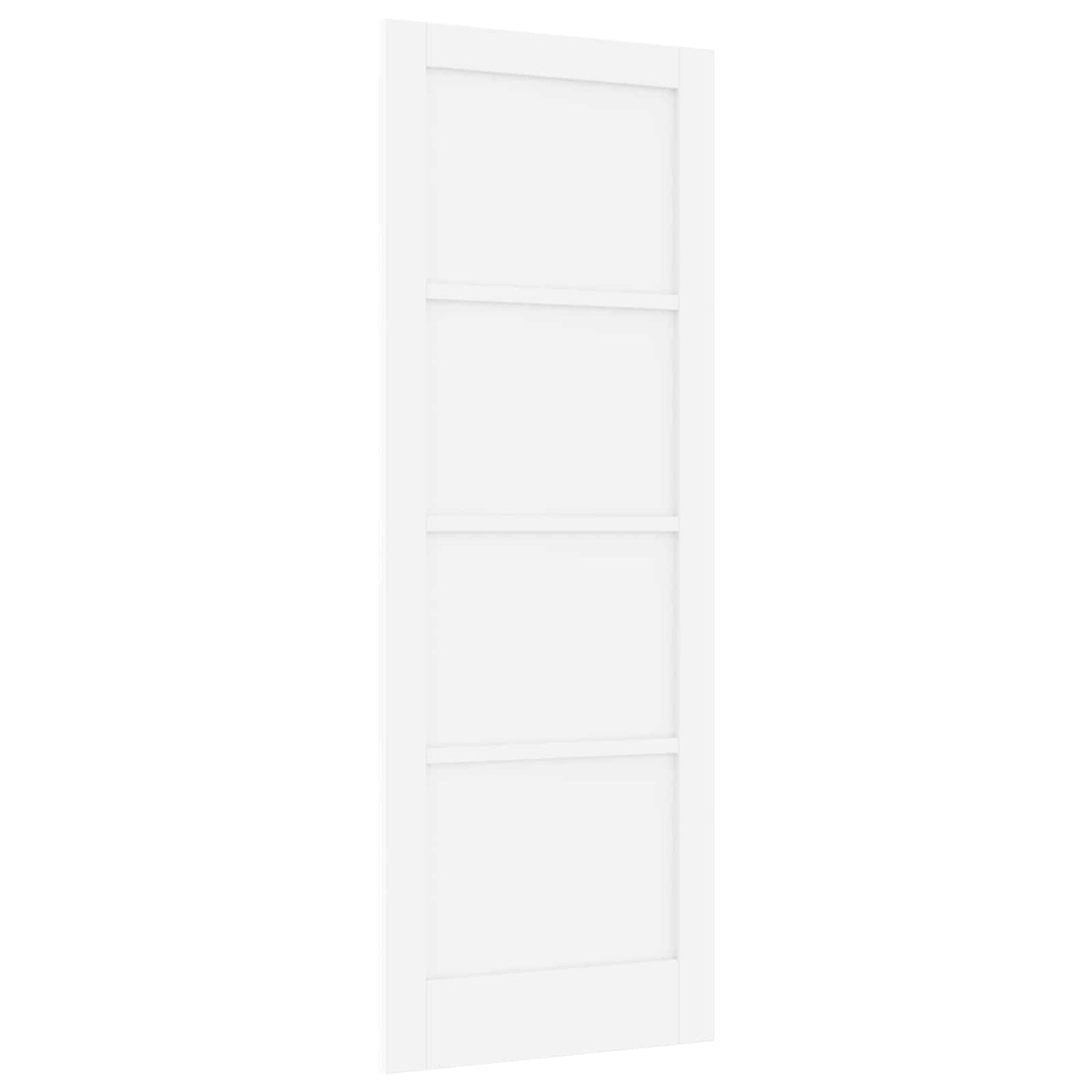 Indvendig Dør 78 x 211 cm Krydsfinér Hvid