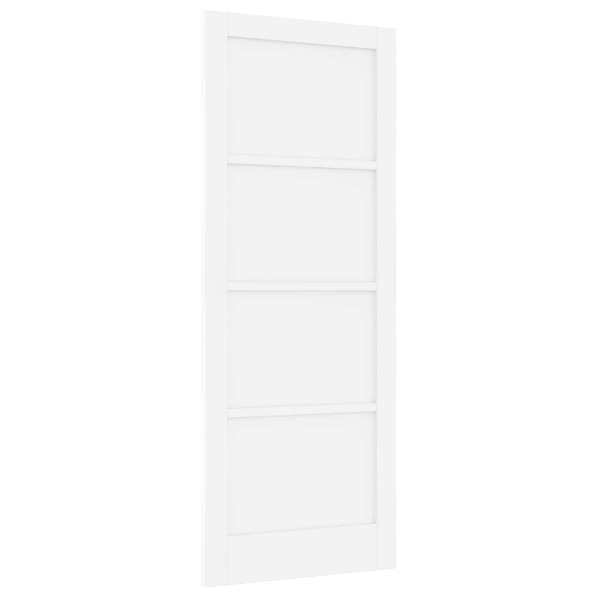 Indvendig Dør 83 x 211 cm Krydsfinér Hvid