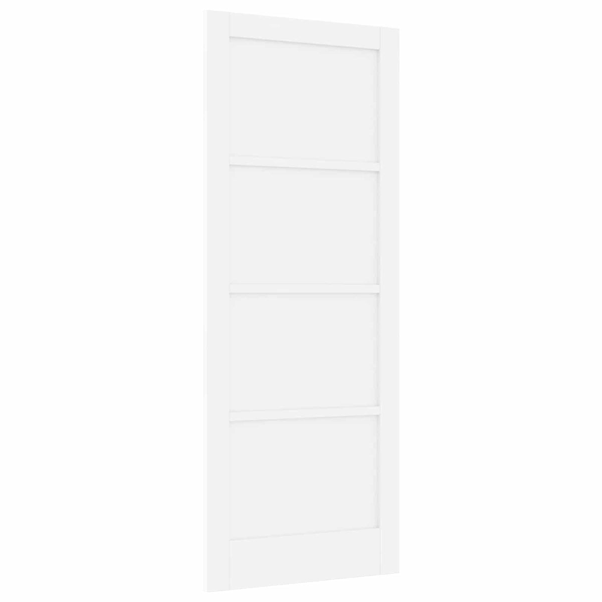 Indvendig Dør 83 x 211 cm Krydsfinér Hvid