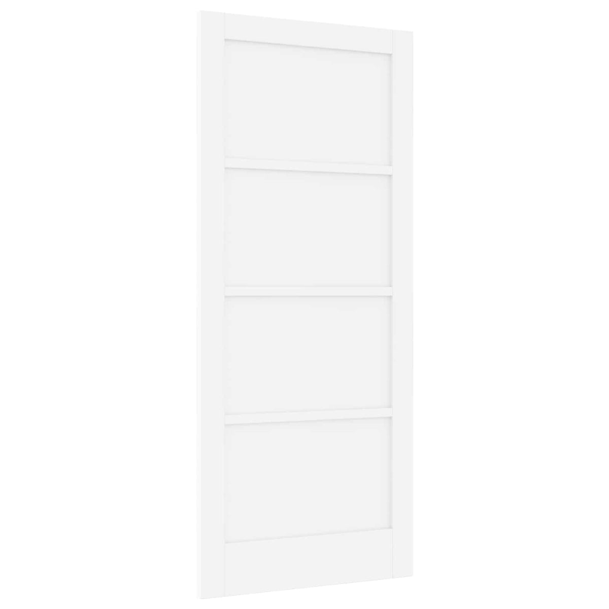Indvendig Dør 86 x 198,5 cm Krydsfinér Hvid