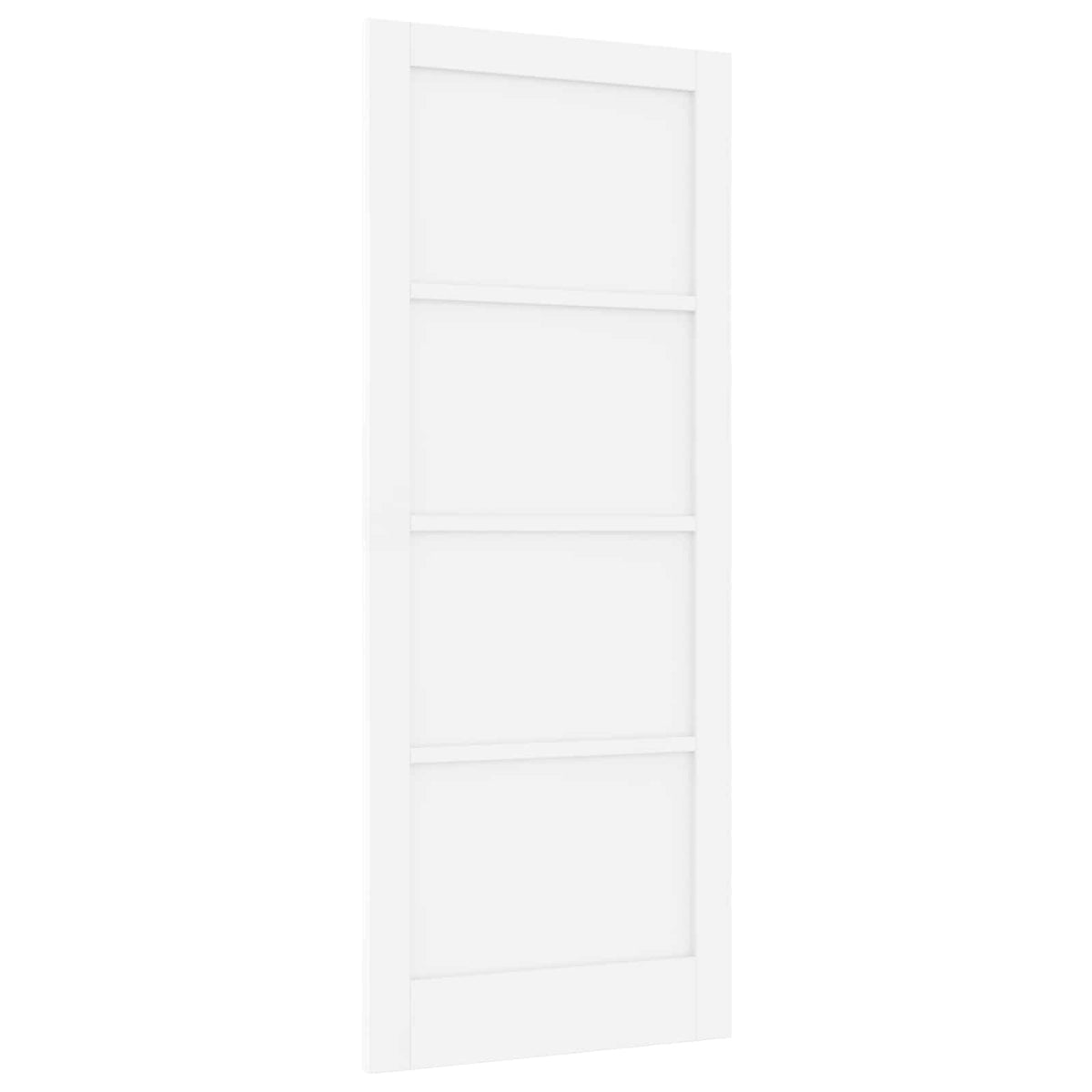 Indvendig Dør 86 x 211 cm Krydsfinér Hvid