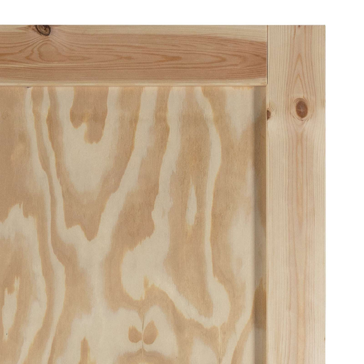 Indvendig Dør 93 x 202 cm Krydsfinér Naturfarvet