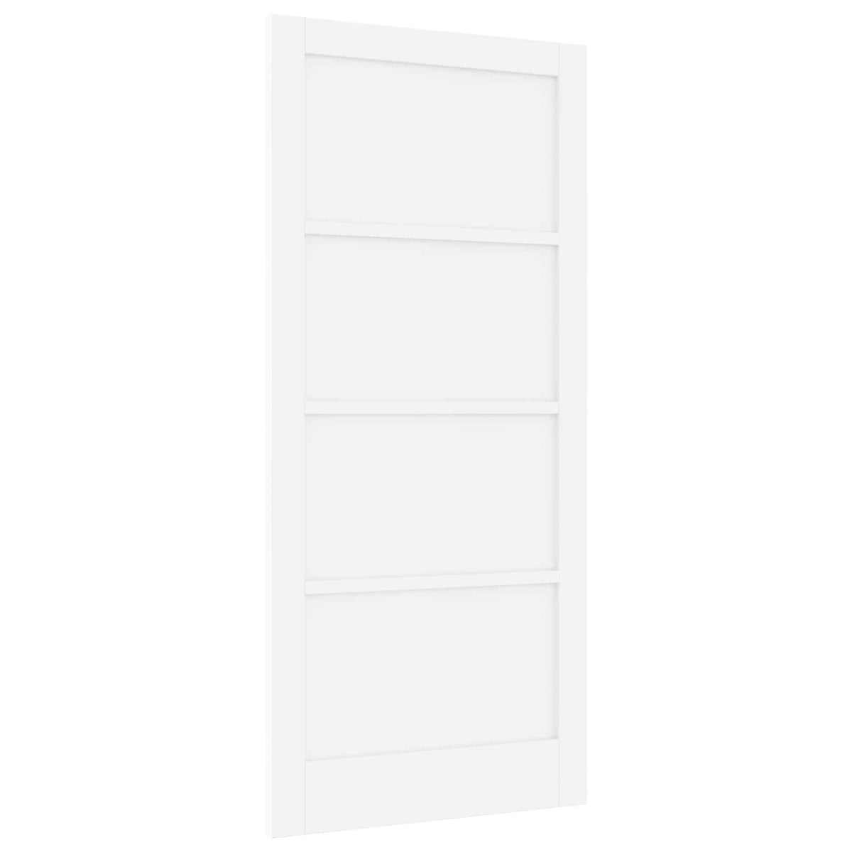 Indvendig Dør 93 x 202 cm Krydsfinér Hvid