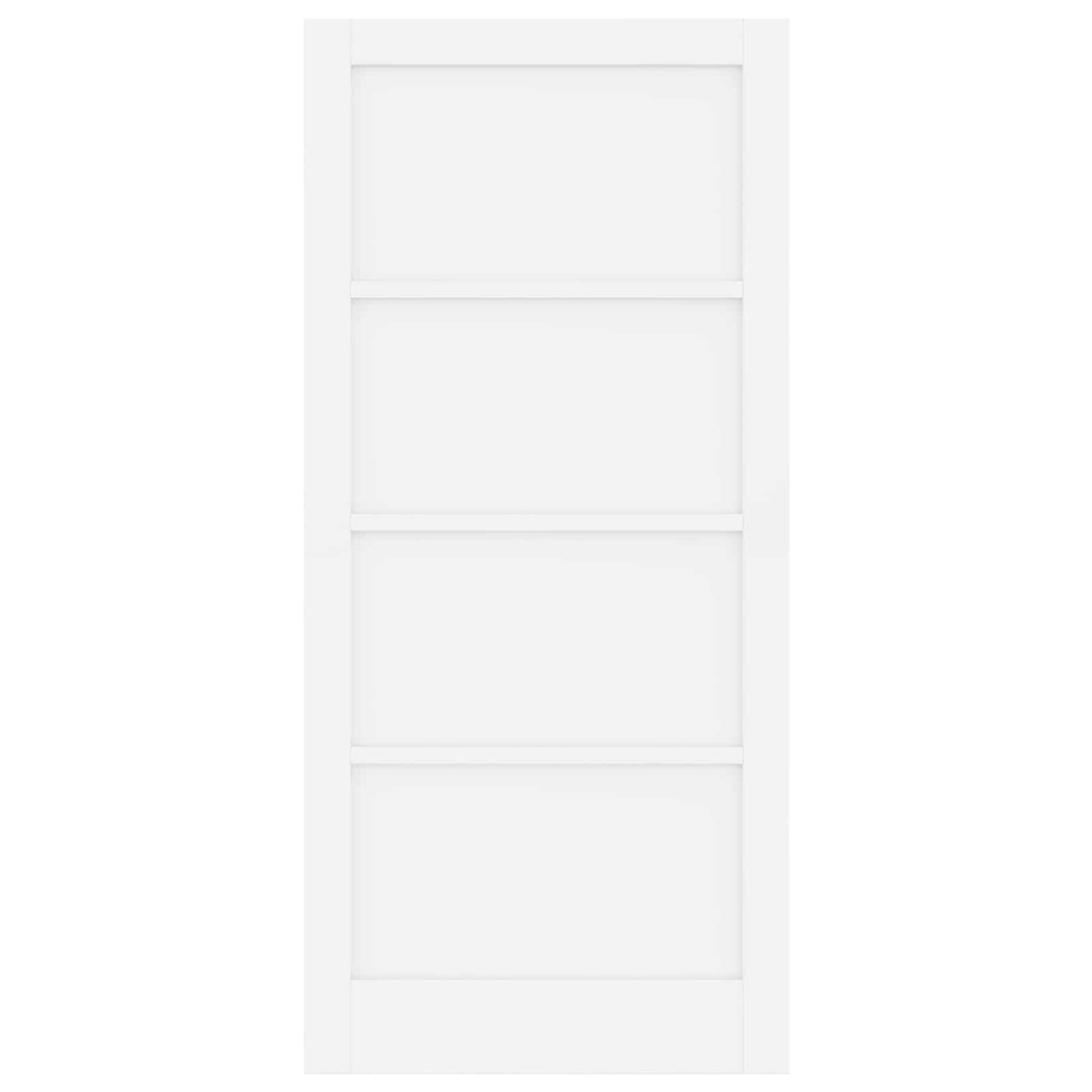Indvendig Dør 93 x 202 cm Krydsfinér Hvid