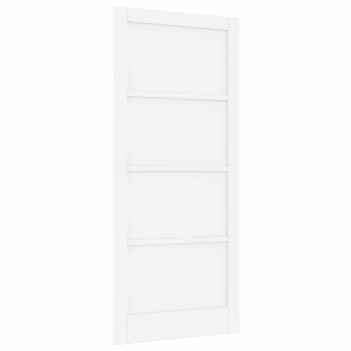 Indvendig Dør 93 x 211 cm Krydsfinér Hvid