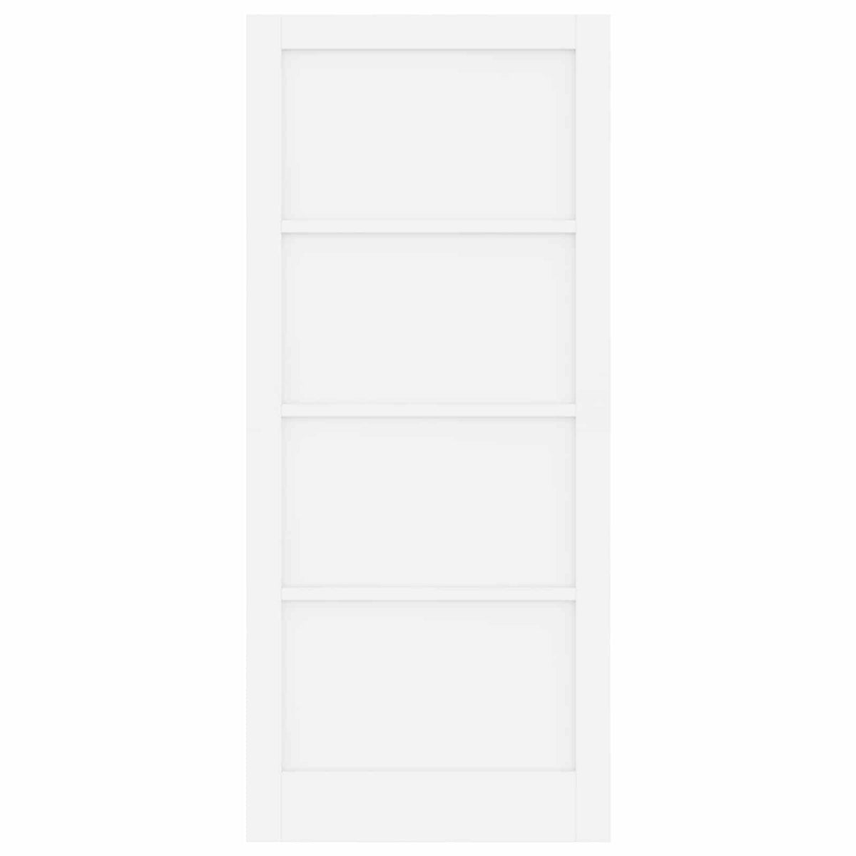 Indvendig Dør 93 x 211 cm Krydsfinér Hvid