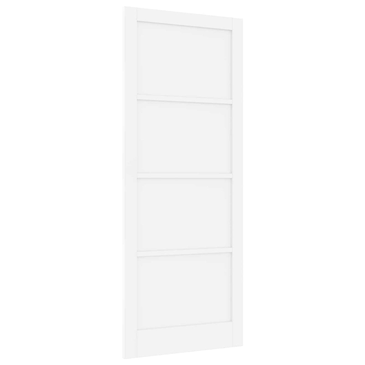 Indvendig Dør 93 x 232 cm Krydsfinér Hvid