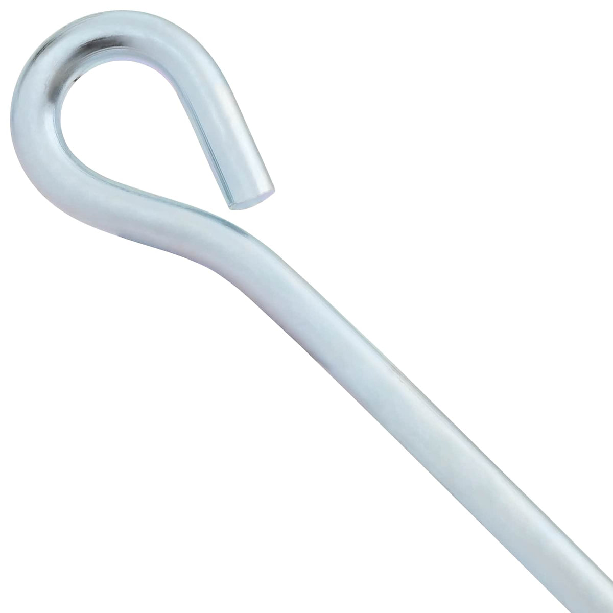 Jordanker 2 stk. Ø10 x 30 cm Galvaniseret metal Sølv