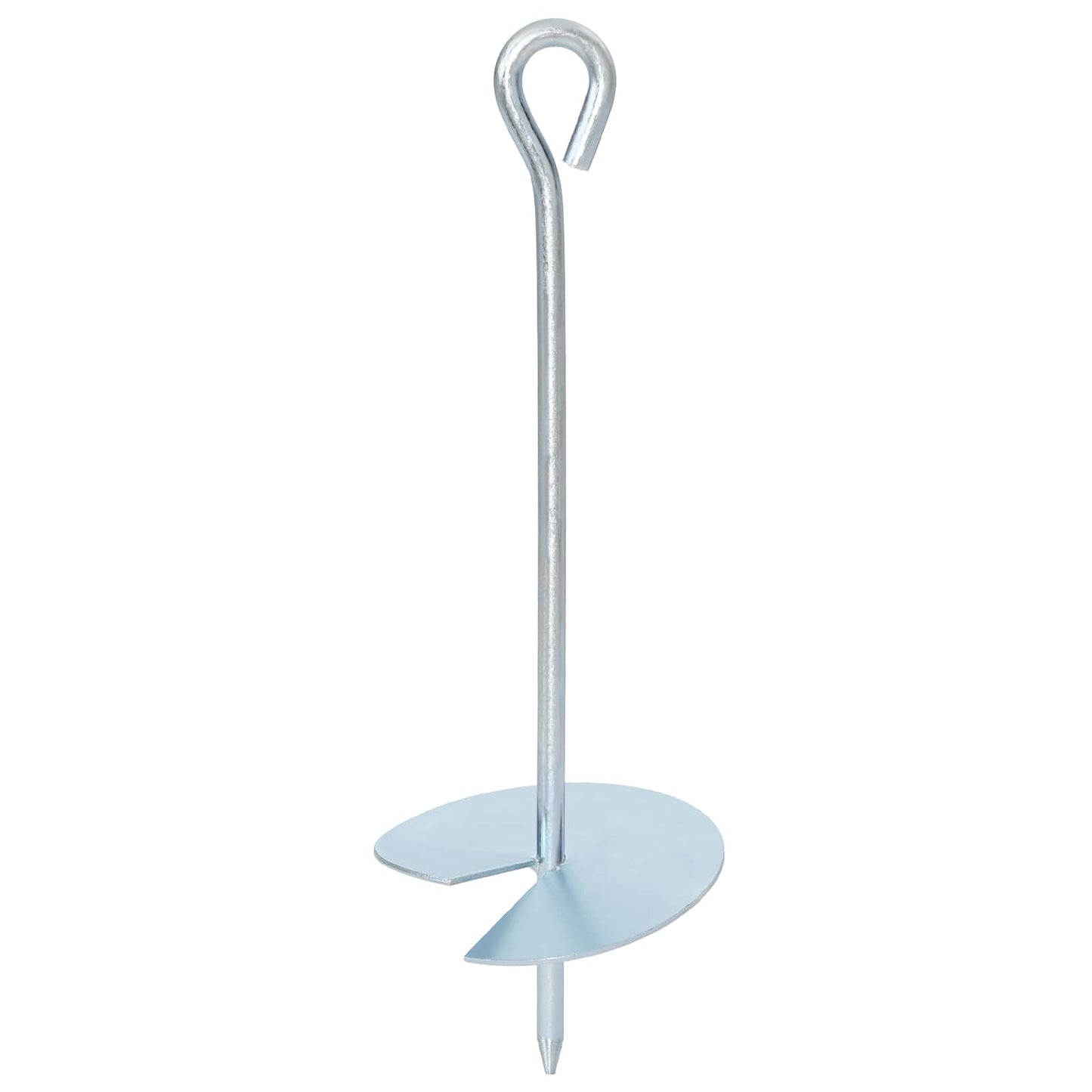 Jordanker 2 stk. Ø10 x 30 cm Galvaniseret metal Sølv