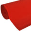 Tæppe Rød 1 x 20 m Polyester