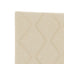 Boxmadras med topmadras Cremefarvet 100 x 200 cm Stof