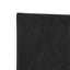 Ottoman seng med madras og LED Sort 100 x 200 cm Velour