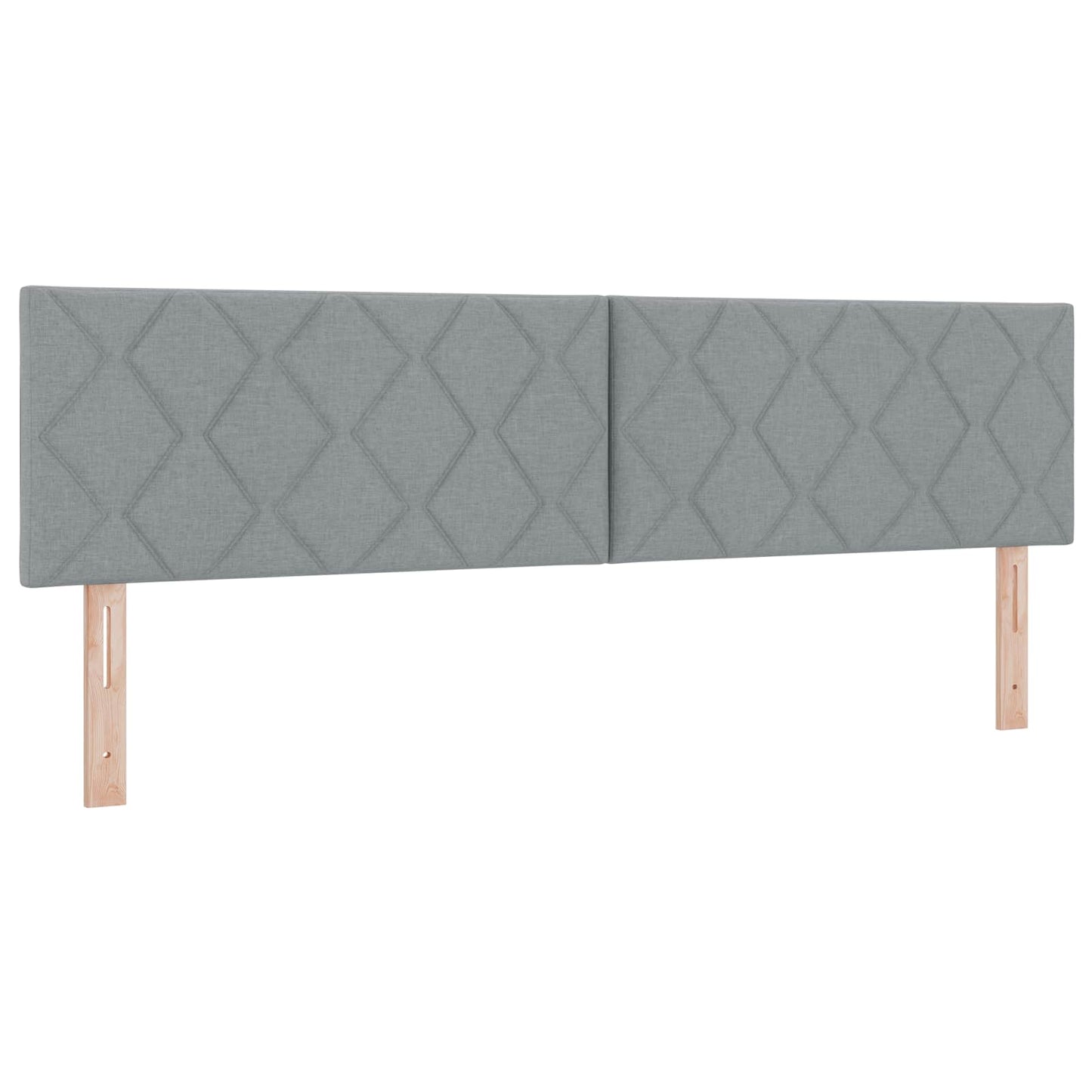Seng med opbevaring og madras Lysegrå 180 x 200 cm Fløjl