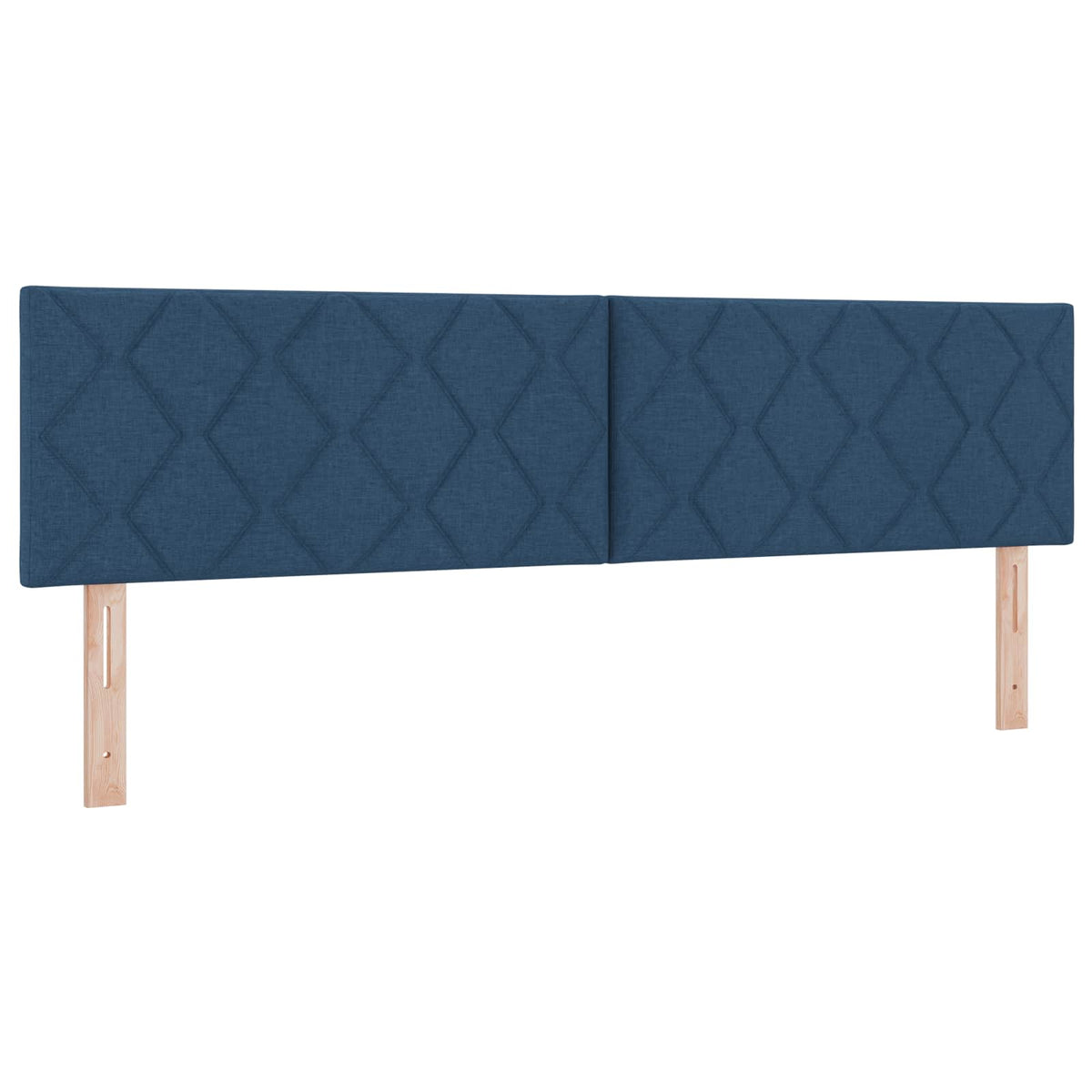Seng med opbevaring og madras Blå 180 x 200 cm Fløjl
