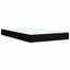 LED opbevarings seng med madras Sort 120 x 200 cm Stof