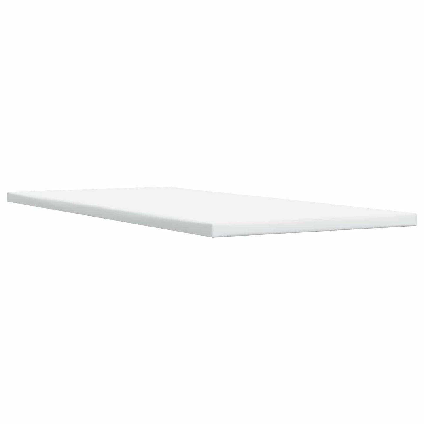Seng med opbevaring og madras Cremefarvet 90 x 200 cm Stof