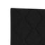 Seng med opbevaring og madras Sort 160 x 200 cm Stof