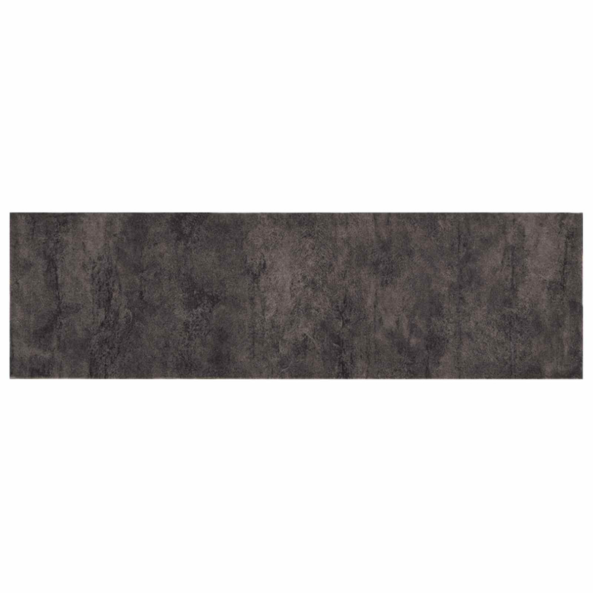 Køkken tæppe Sort beton 150 x 45 cm 100% polyamid Vaskbar