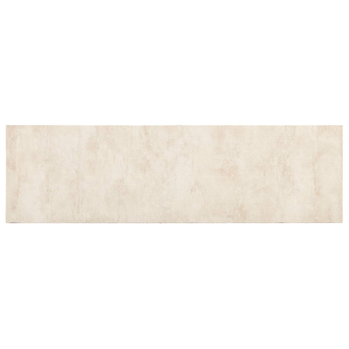 Køkken tæppe Creme beton 150 x 45 cm 100% polyamid Vaskbar