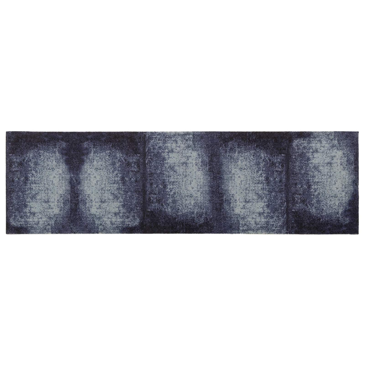 Køkken tæppe Blå skygge 180 x 60 cm 100% polyamid Vaskbar