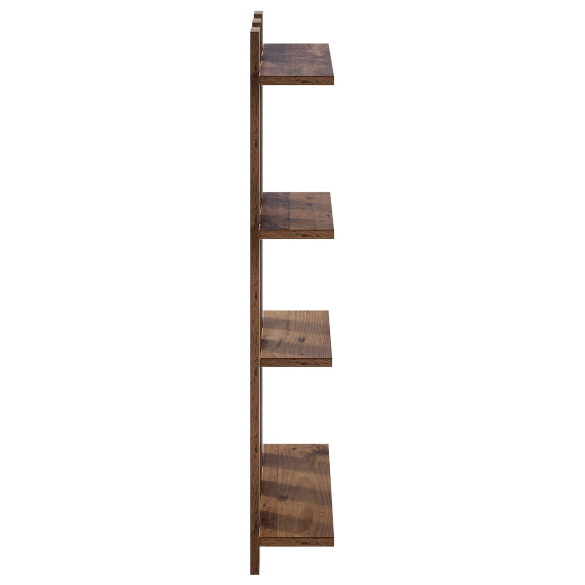Væghylde Gammelt træ 61 x 13,5 x 88 cm Konstrueret træ