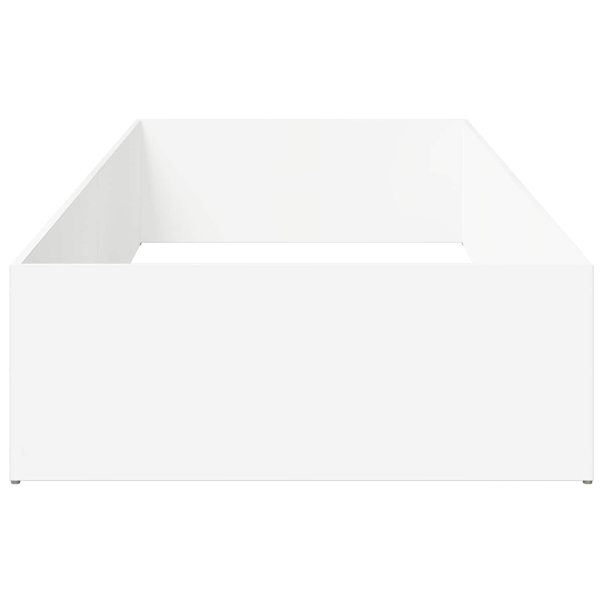 Sengeomkransning til justerbar sengebund Hvid 70 x 200 cm