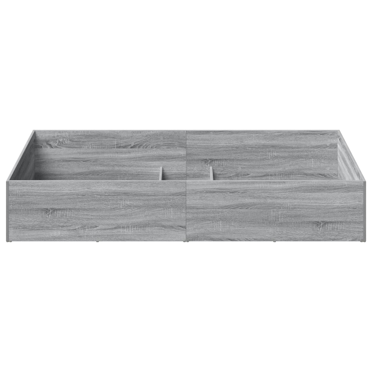 Sengeomkransning til justerbar sengebund Grå Sonoma 70 x 200 cm