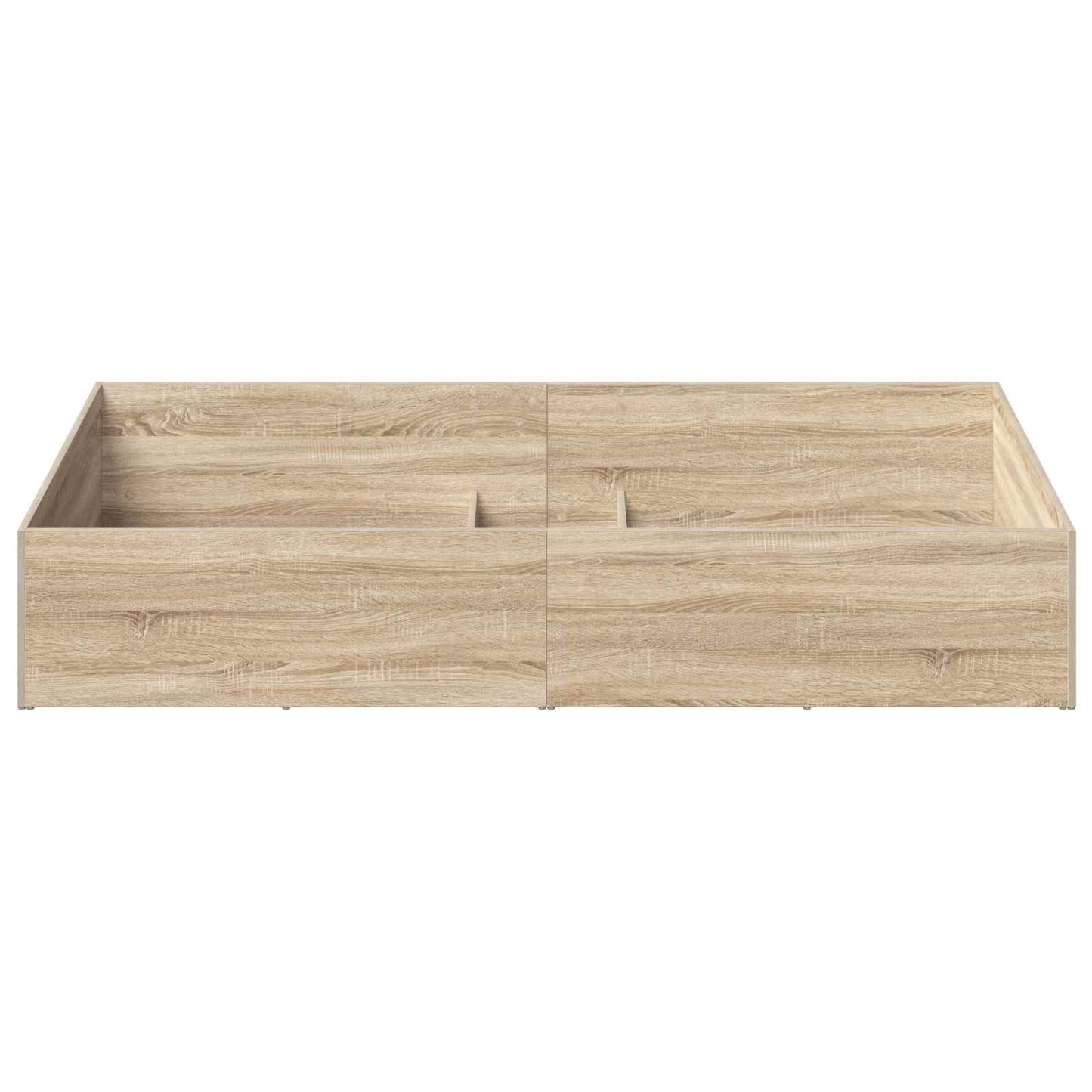 Sengeomkransning til justerbar sengebund Sonoma-eg 90 x 200 cm