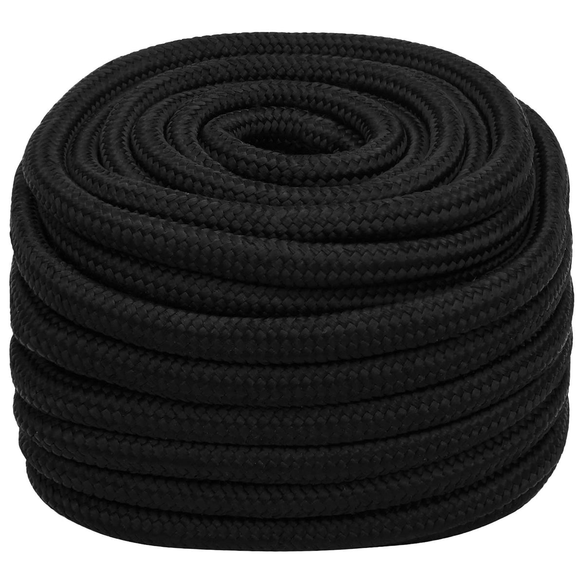 Multifunktionelt universaltov 25 mm 25 m Sort Polyester