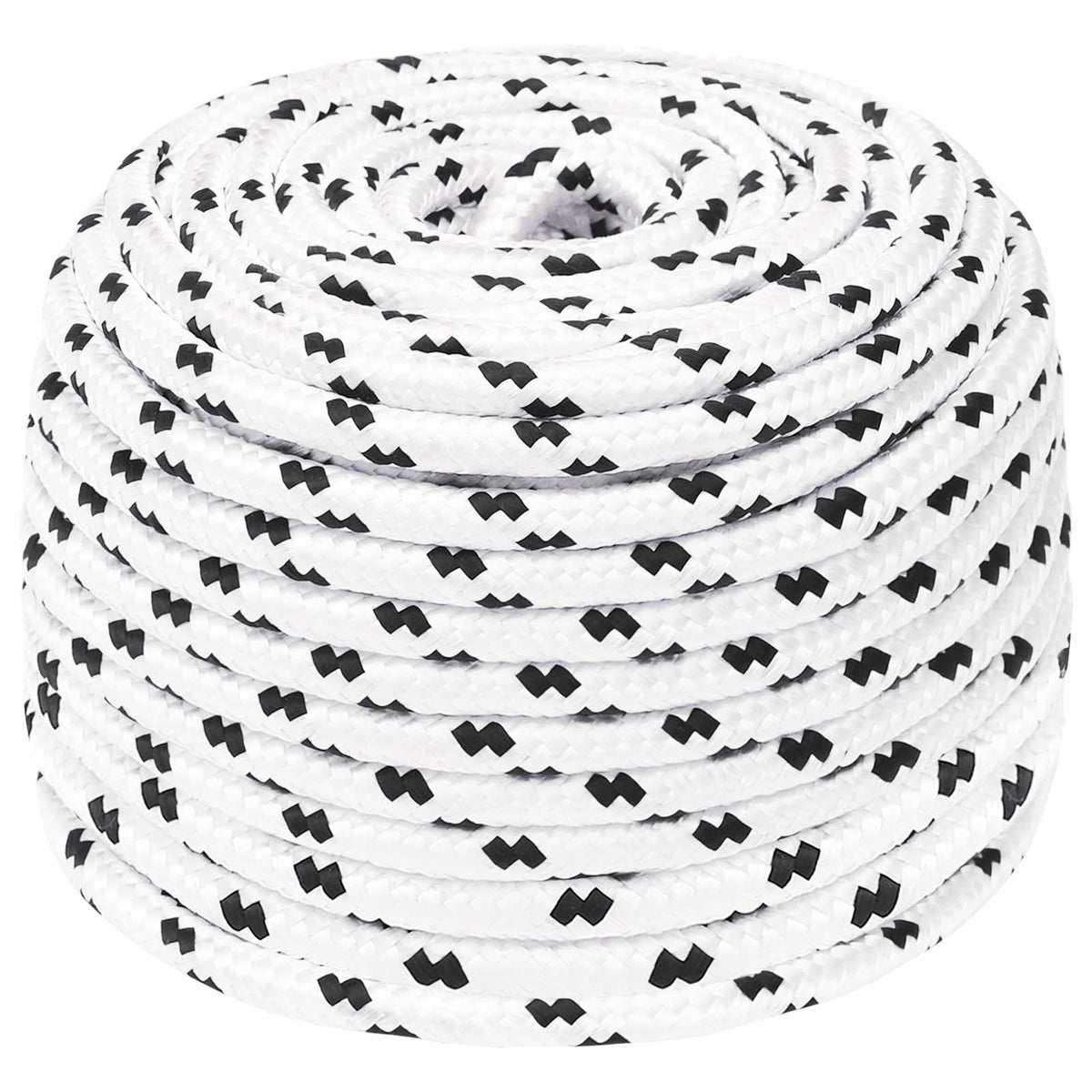 Multifunktionelt universaltov 8 mm 100 m Hvid Polyester