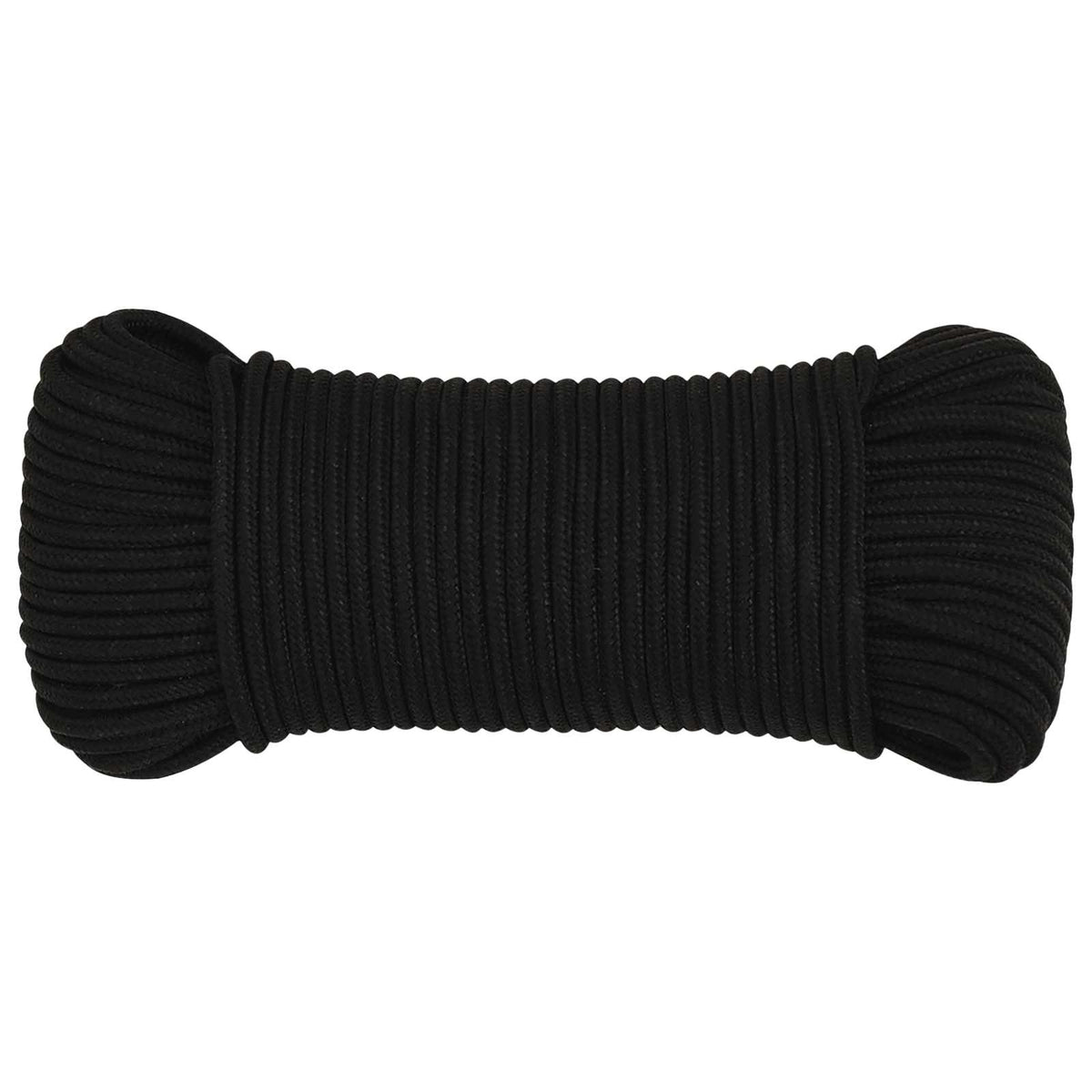 Multifunktionelt universaltov 5 mm 25 m Sort Polyester