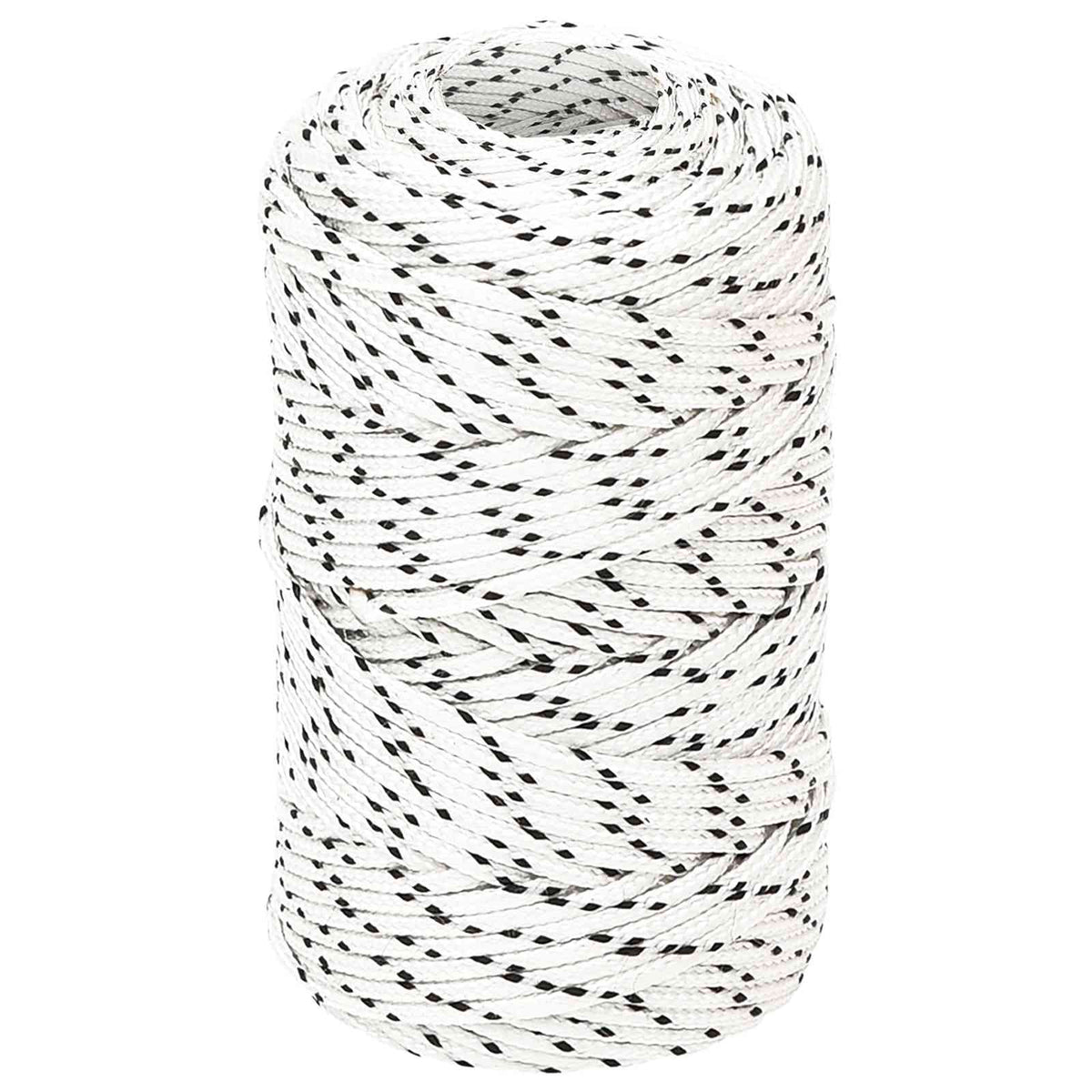 Multifunktionelt universaltov 2 mm 100 m Hvid Polyester