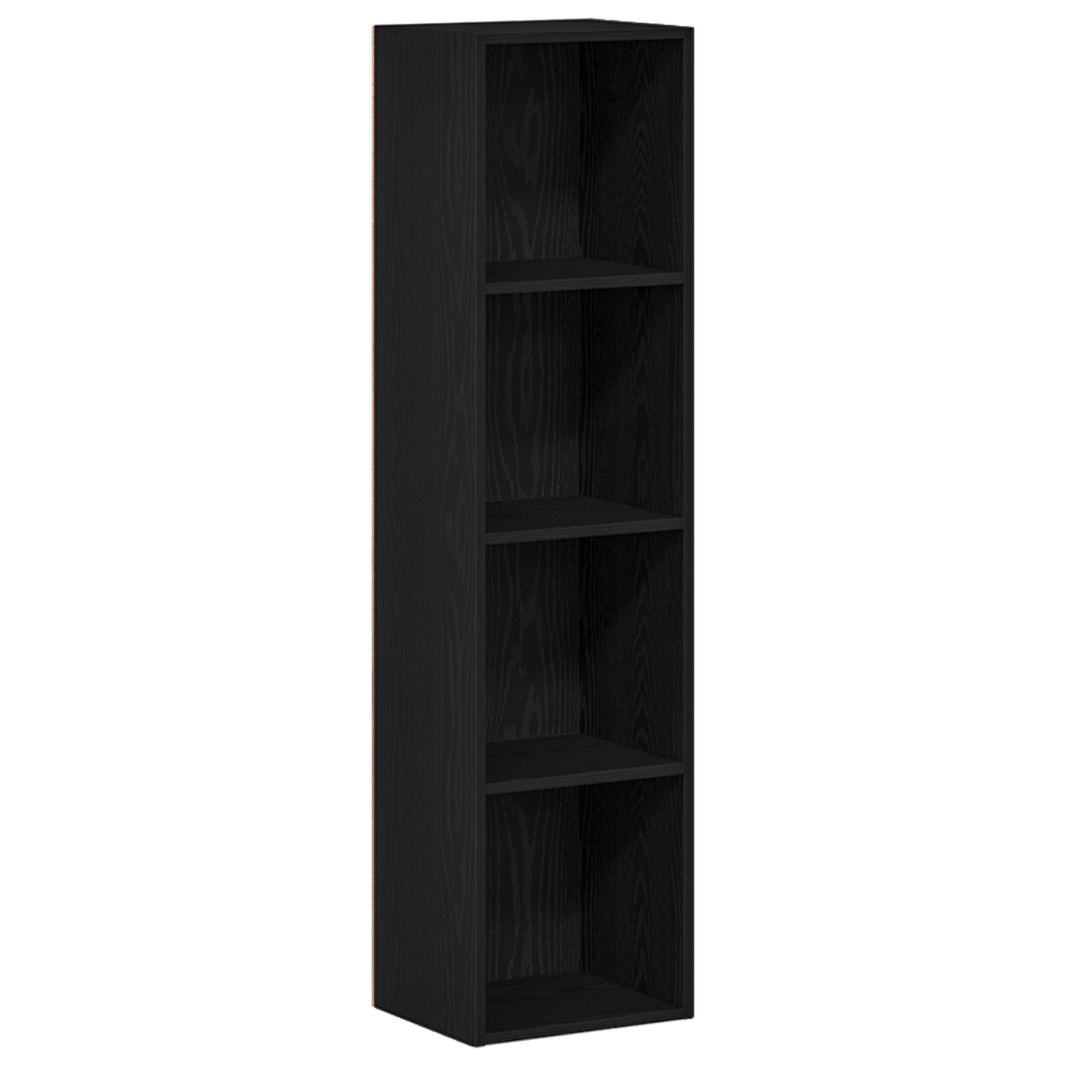 | Bogskab | Sort eg 36 x 30 x 143 cm Konstrueret træ